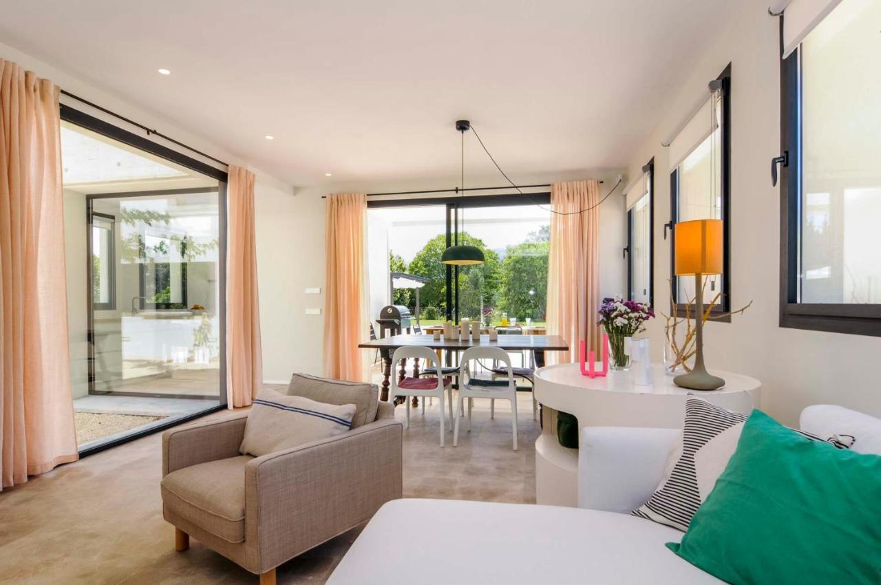 Вилла Hort Petit De Ternelles Underfloor Heating Польенса Экстерьер фото