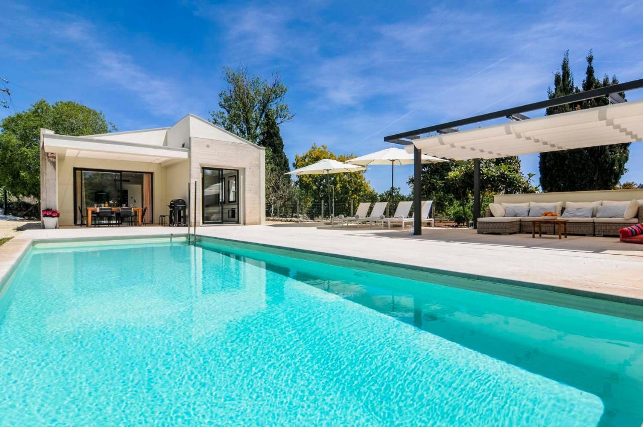 Вилла Hort Petit De Ternelles Underfloor Heating Польенса Экстерьер фото