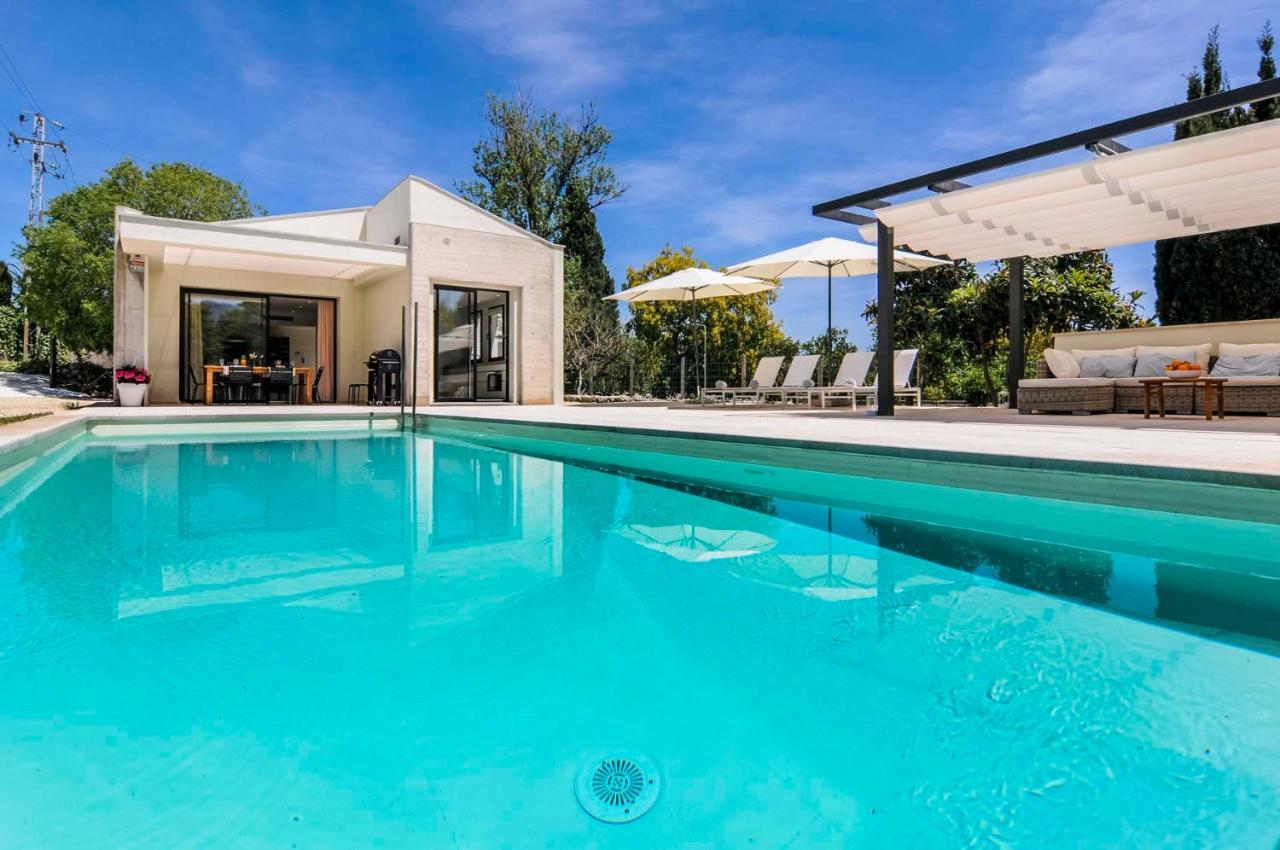 Вилла Hort Petit De Ternelles Underfloor Heating Польенса Экстерьер фото