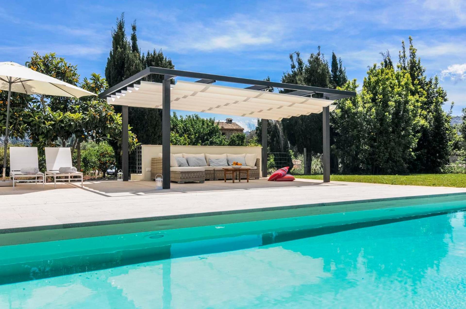 Вилла Hort Petit De Ternelles Underfloor Heating Польенса Экстерьер фото