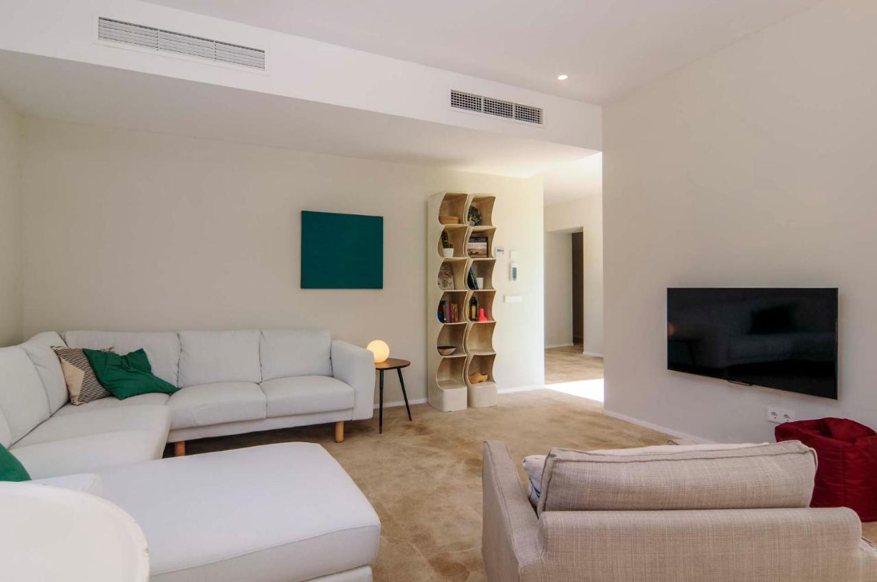 Вилла Hort Petit De Ternelles Underfloor Heating Польенса Экстерьер фото